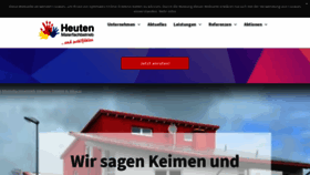 What Maler-heuten.de website looked like in 2020 (3 years ago)