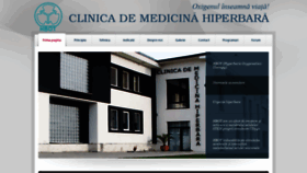 What Medicinahiperbara.ro website looked like in 2020 (3 years ago)