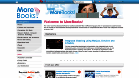 What Morebooks.shop website looked like in 2020 (3 years ago)