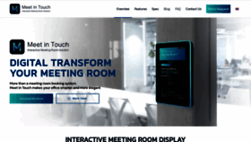What Meetintouch.com website looked like in 2020 (3 years ago)