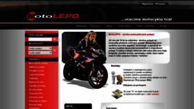 What Motolepo.cz website looked like in 2020 (3 years ago)