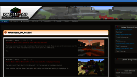 What Minecraft-smp.de website looked like in 2020 (3 years ago)