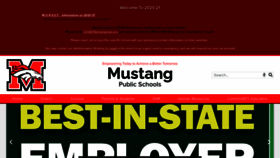 What Mustangps.org website looked like in 2020 (3 years ago)