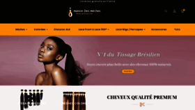 What Maison-des-meches.fr website looked like in 2020 (3 years ago)