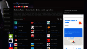 What Myonlineradio.hu website looked like in 2020 (3 years ago)
