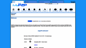 What Myp2peu.eu website looked like in 2020 (3 years ago)