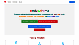 What Mobiltakipciyiz.com website looked like in 2020 (3 years ago)