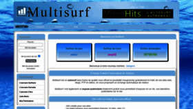 What Multisurf.fr website looked like in 2020 (3 years ago)