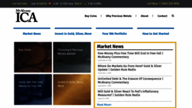 What Mcalvanyica.com website looked like in 2020 (5 years ago)