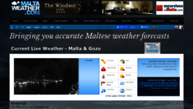 What Maltaweather.com website looked like in 2020 (3 years ago)