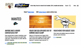 What Matthewsvolvosite.com website looked like in 2020 (3 years ago)