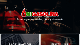 What Migasolina.mx website looked like in 2020 (3 years ago)