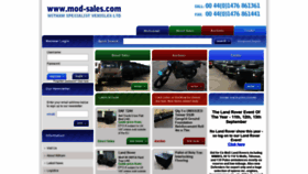 What Mod-sales.com website looked like in 2020 (3 years ago)