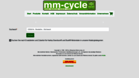 What Mm-cycle.com website looked like in 2020 (3 years ago)