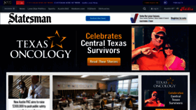 What Mystatesman.com website looked like in 2020 (3 years ago)