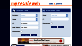 What Myresaleweb.com website looked like in 2020 (3 years ago)