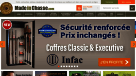 What Madeinchasse.com website looked like in 2020 (3 years ago)