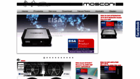 What Mosconi.org website looked like in 2020 (3 years ago)