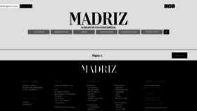 What Madriz.com website looked like in 2020 (3 years ago)