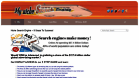What Mynichesearchengine.com website looked like in 2020 (3 years ago)