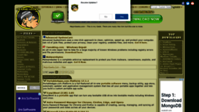 What Majorgeeks.com website looked like in 2020 (3 years ago)
