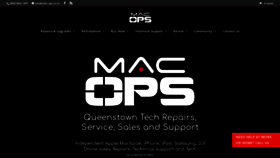 What Mac-ops.co.nz website looked like in 2020 (3 years ago)