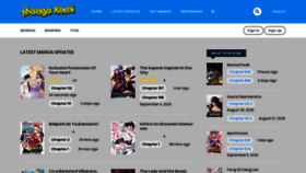 What Mangakomi.com website looked like in 2020 (3 years ago)