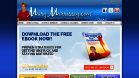 What Marymorrissey.com website looked like in 2020 (3 years ago)