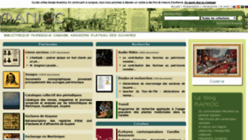 What Manioc.org website looked like in 2020 (3 years ago)