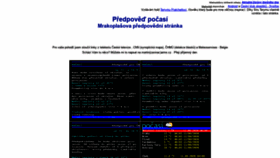 What Mrakoplas.arms.cz website looked like in 2020 (3 years ago)