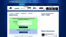 What Mobiltelo.hu website looked like in 2020 (3 years ago)