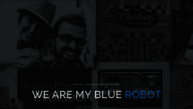 What Mybluerobot.com website looked like in 2020 (3 years ago)