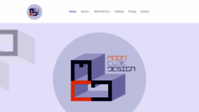 What Mooncubedesign.com.au website looked like in 2020 (3 years ago)