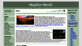What Magnum-mania.com website looked like in 2020 (3 years ago)
