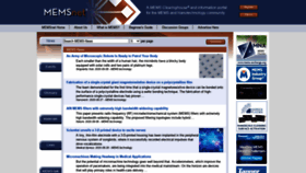 What Memsnet.org website looked like in 2020 (4 years ago)