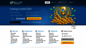 What Mrgforex.com website looked like in 2020 (3 years ago)