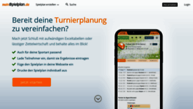 What Meinspielplan.de website looked like in 2020 (3 years ago)