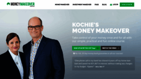 What Moneymakeover.com.au website looked like in 2020 (3 years ago)