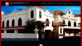 What Marthomaparishsharjah.com website looked like in 2020 (3 years ago)