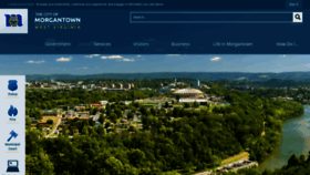What Morgantownwv.gov website looked like in 2020 (3 years ago)