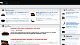 What Minipcdb.com website looked like in 2020 (3 years ago)