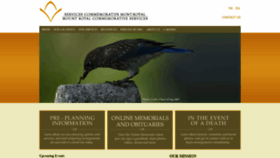 What Mountroyalcem.com website looked like in 2020 (3 years ago)