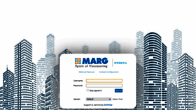 What Mail.marggroup.com website looked like in 2020 (3 years ago)