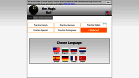 What M8ball.com website looked like in 2020 (3 years ago)