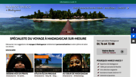 What Madagascarveo.com website looked like in 2020 (3 years ago)