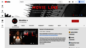 What Movieline.com website looked like in 2020 (3 years ago)
