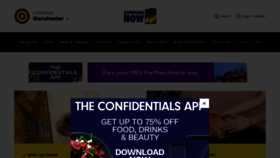 What Manchesterconfidential.co.uk website looked like in 2020 (3 years ago)