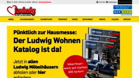 What Moebel-ludwig.at website looked like in 2020 (3 years ago)