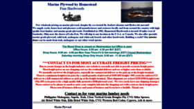 What Marine-plywood.us website looked like in 2020 (3 years ago)
