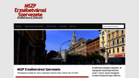 What Mszp007.hu website looked like in 2020 (3 years ago)
